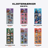 Metal Display på hjul - INKL. PRODUKTER