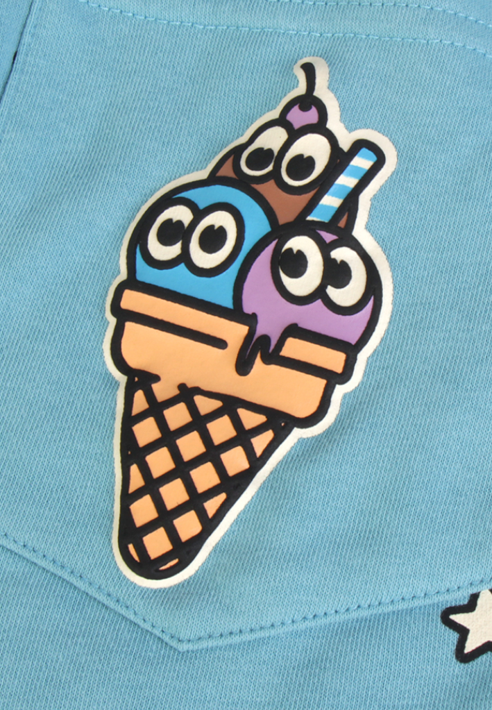 Jas & Mika "Dreams" Shorts Blå