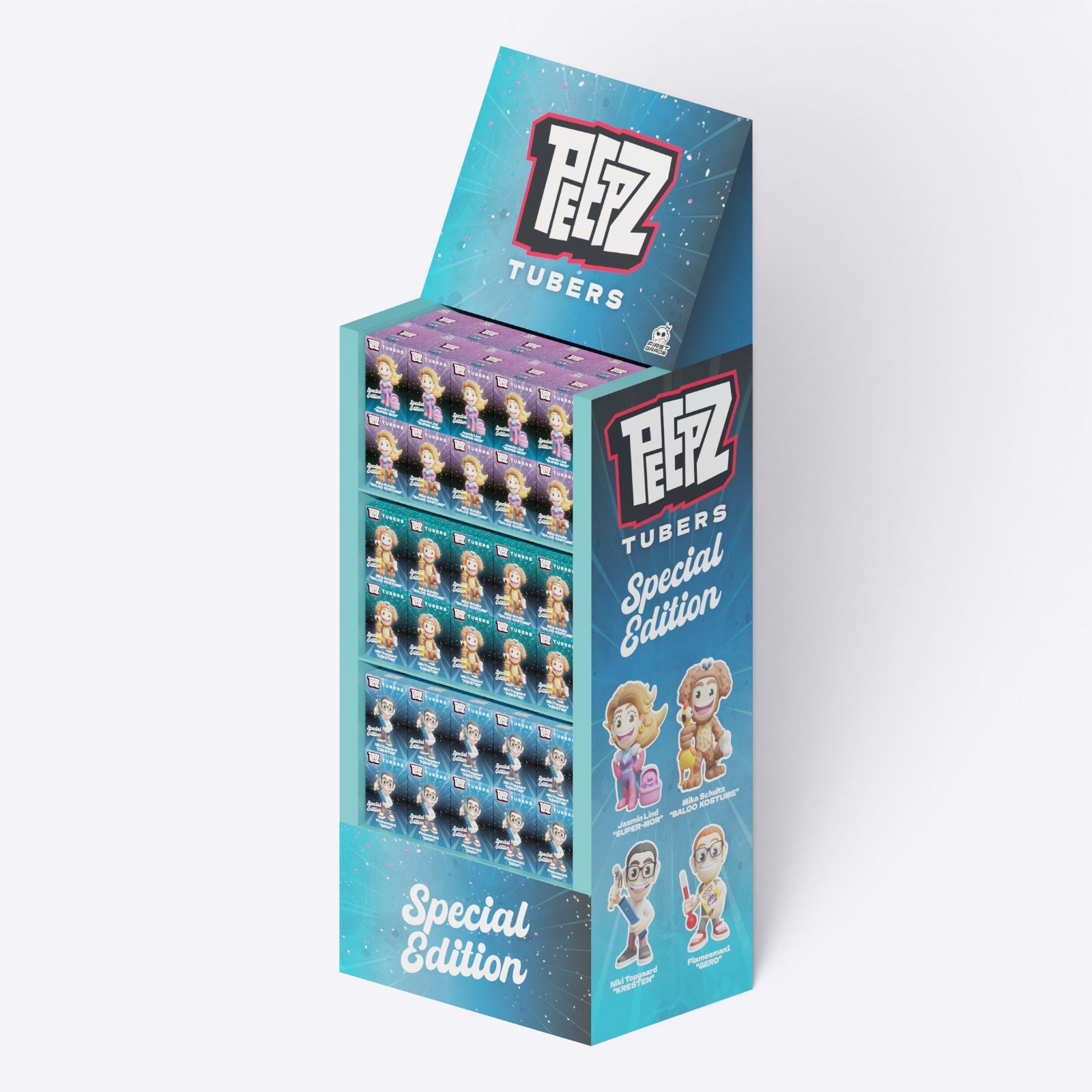 PEEPZ Display Vol. 3 Displaybox - med 60 figurer