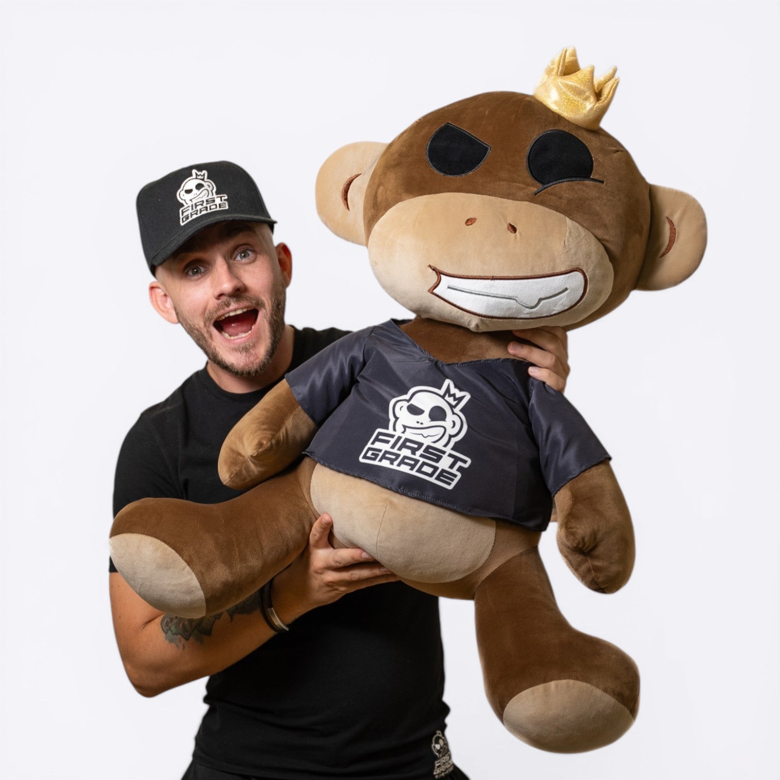 FirstGrade Monkey - Squish Heads - 60 cm