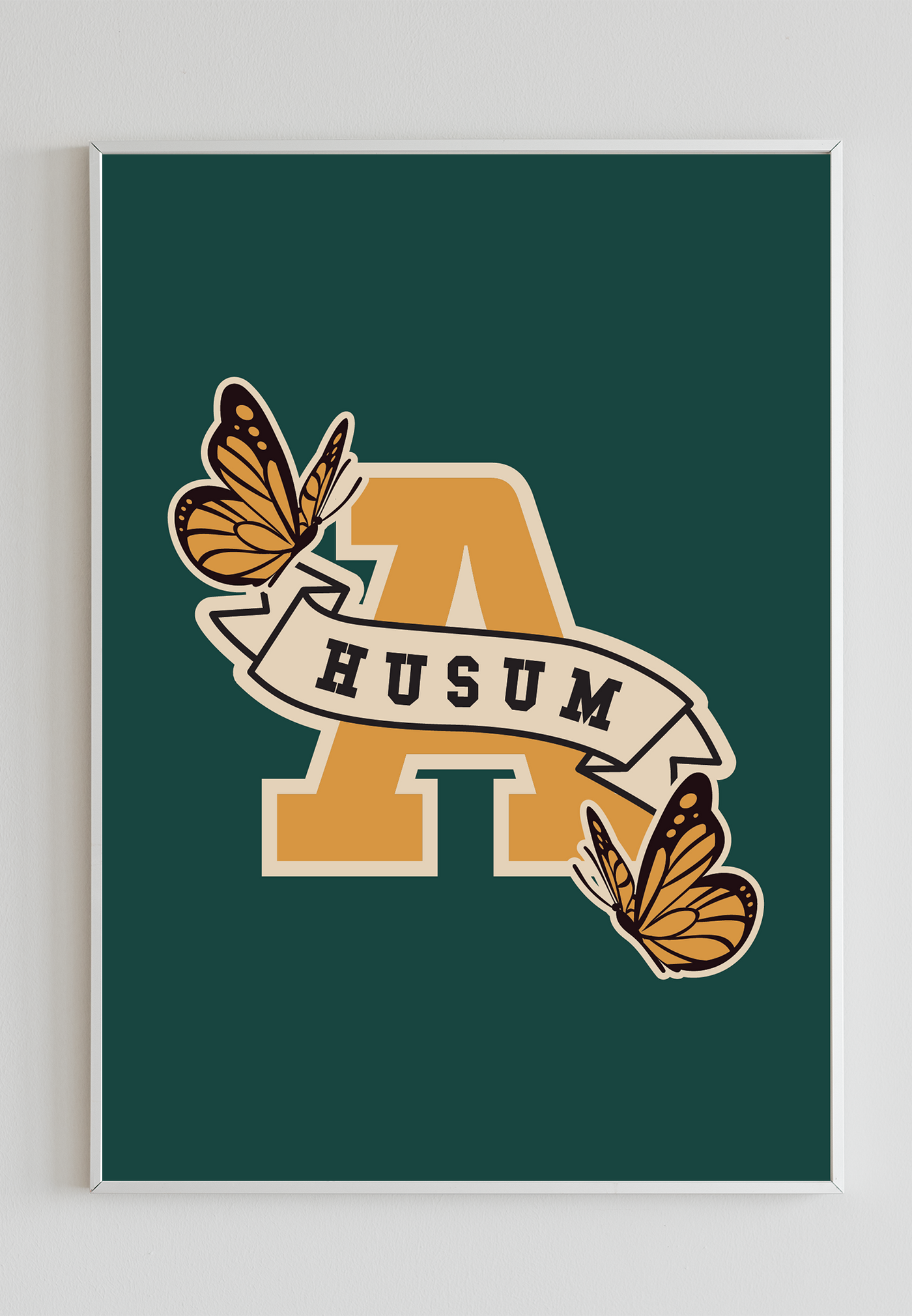 Alexander Husum Logo - Plakat