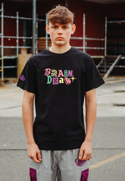 FirstGrade - BRAIN DEAD, Sort T-shirt