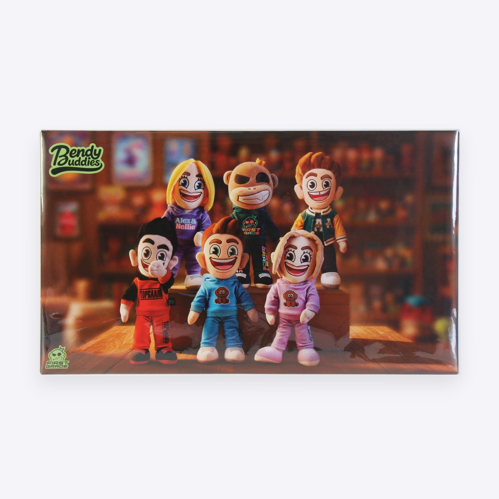Bendy Buddies Skriveunderlag
