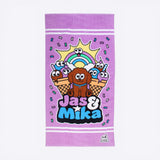 Jas & Mika - Håndklæde "DREAMS" 70x140cm
