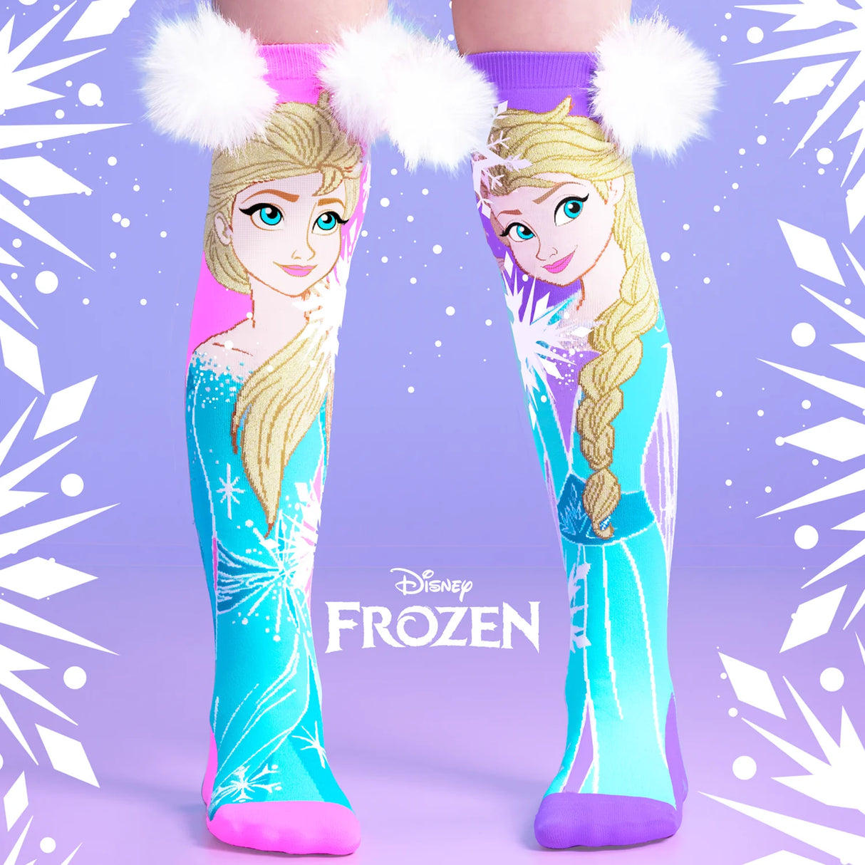 Madmia - Elsa Sparkle Sokker