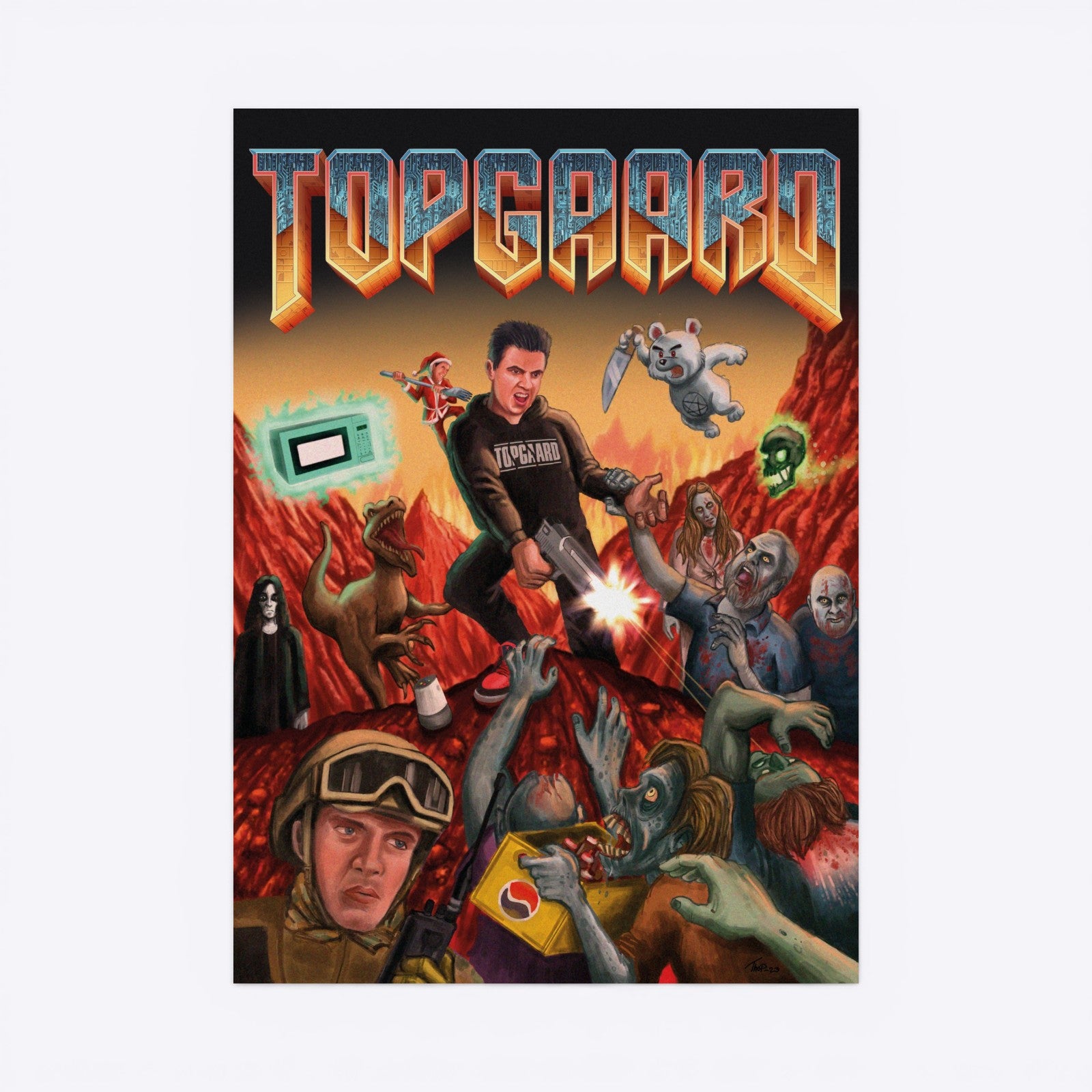 Niki Topgaard Doom Plakat