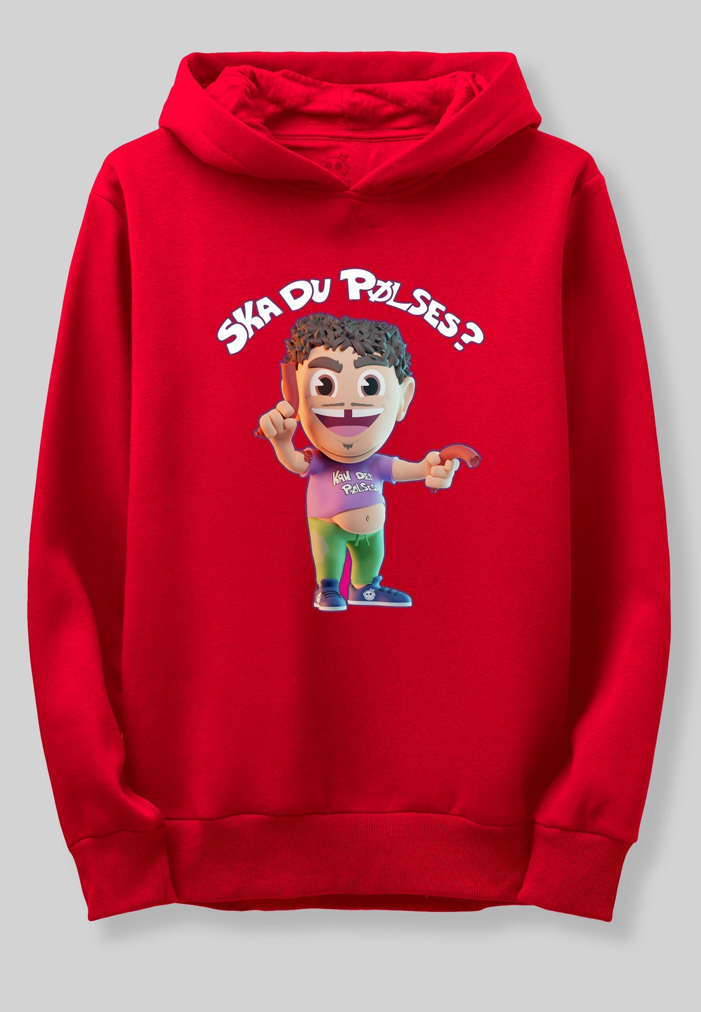 Ask Casper - PEEPZ sausage hoodie red