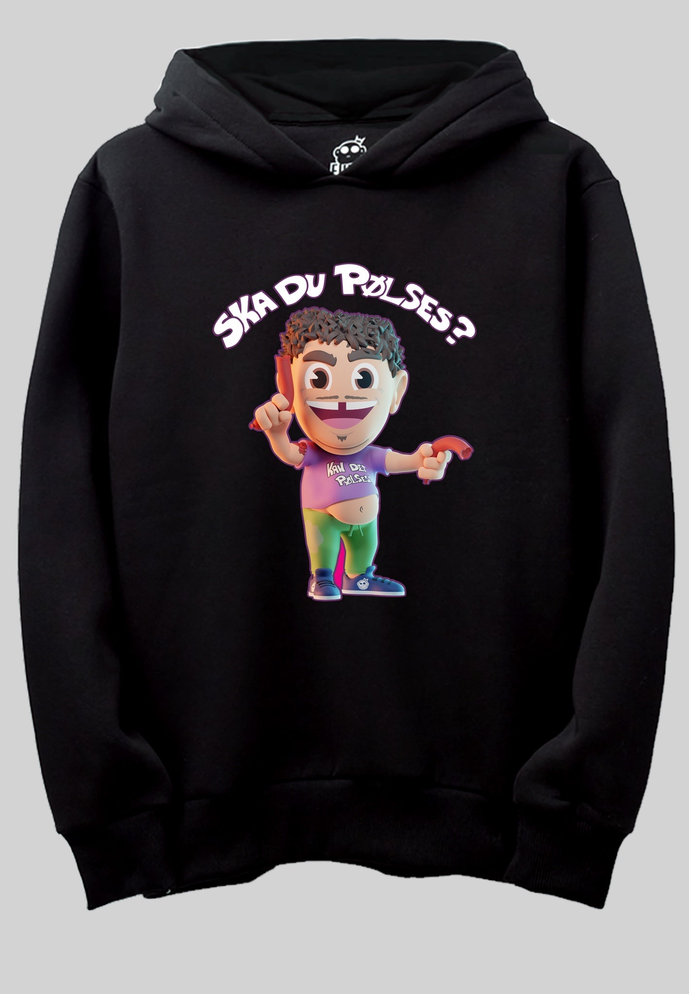 Ask Casper - PEEPZ sausage hoodie black