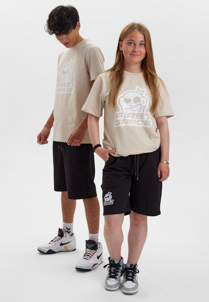 FirstGrade CLUB Shorts Black / LOGO