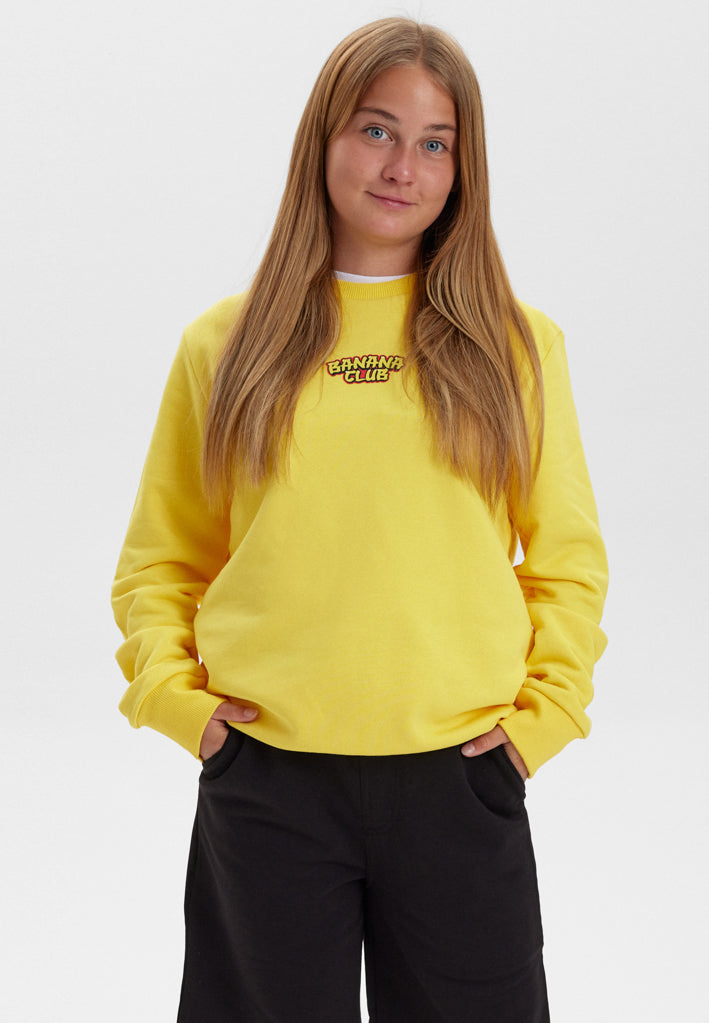 FG Banana Club Crewneck - Gul