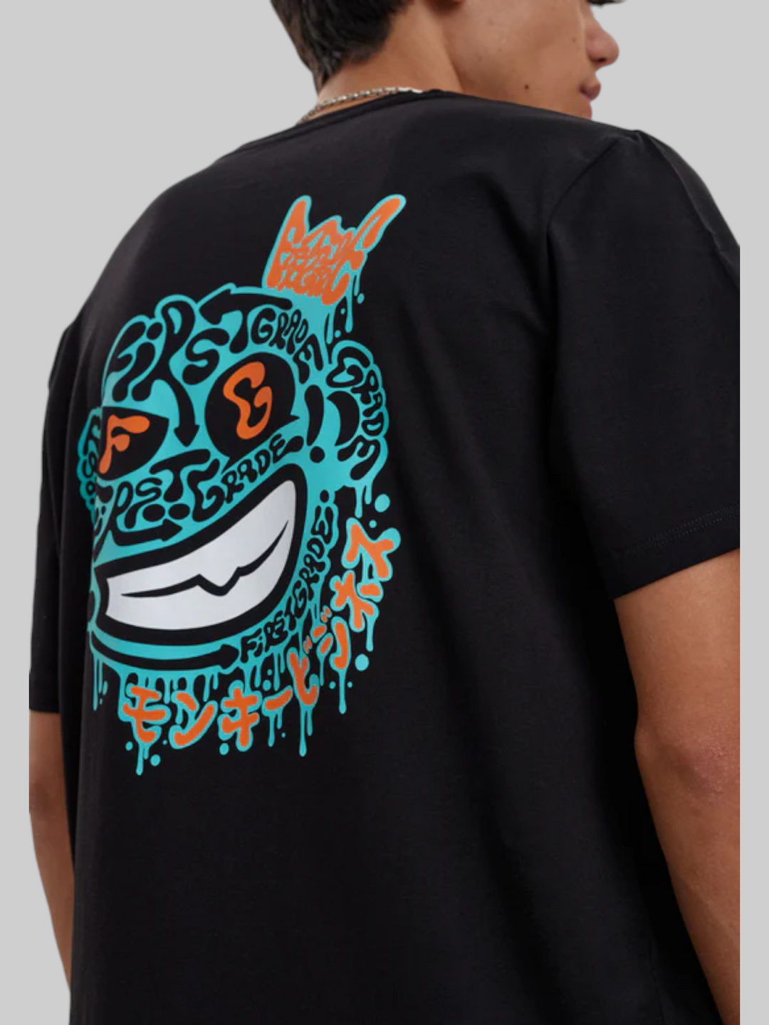 FG Trippy Ape Tee - Black