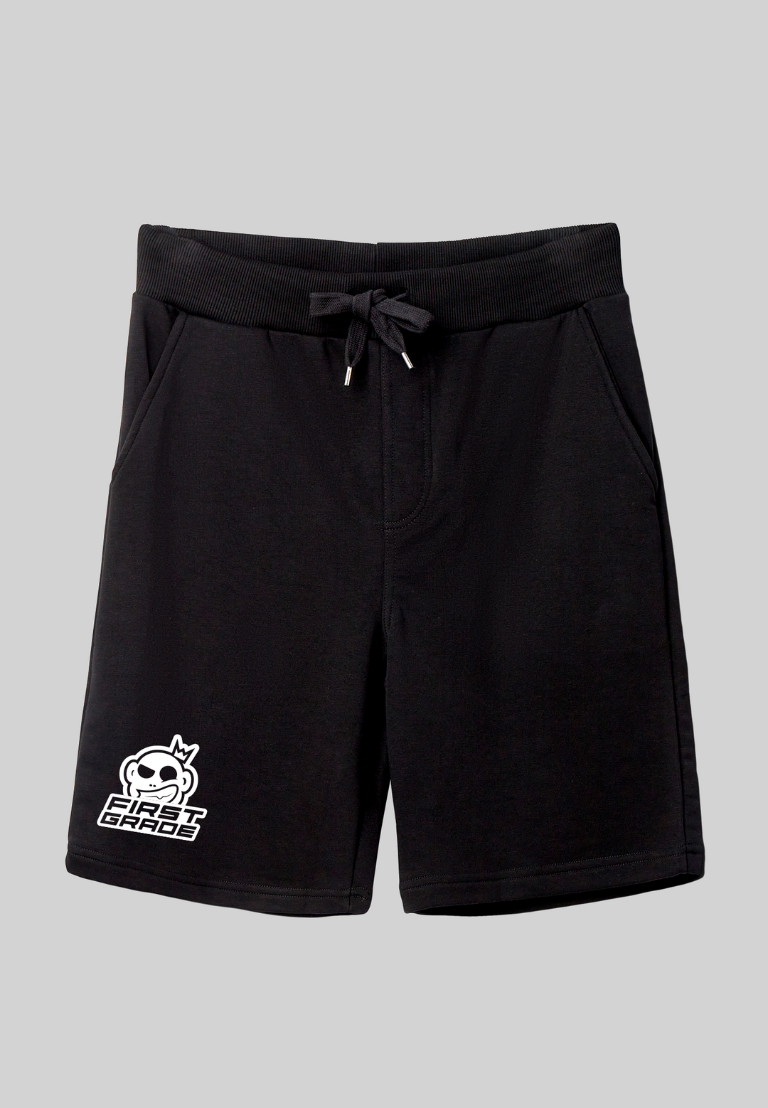 FirstGrade CLUB Shorts Black / LOGO