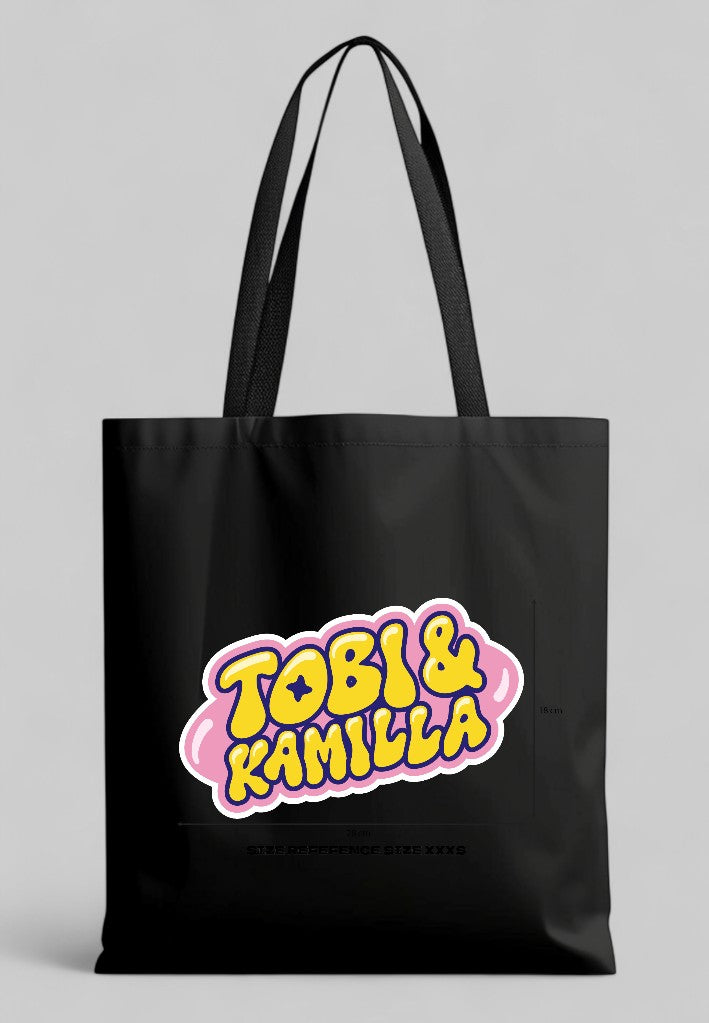 Tobi & Kamilla - Logo Totebag