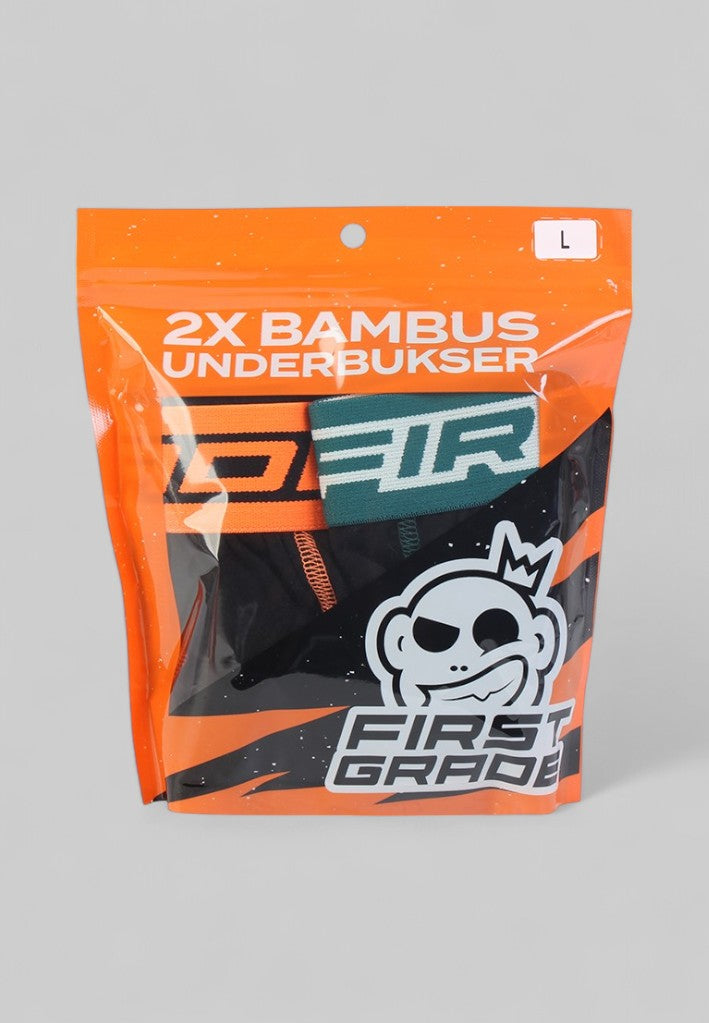 FirstGrade bambus Underbukser - Multi (2 par)