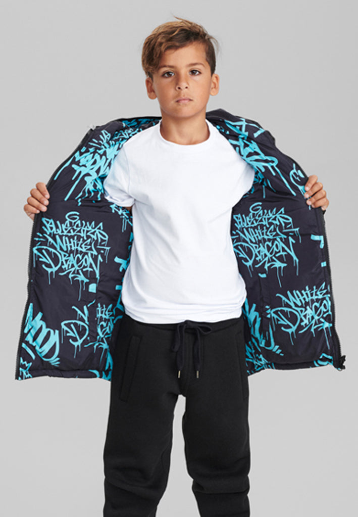 FirstGrade Graffiti Flip Jacket - Reversible jacket with 2 sides!