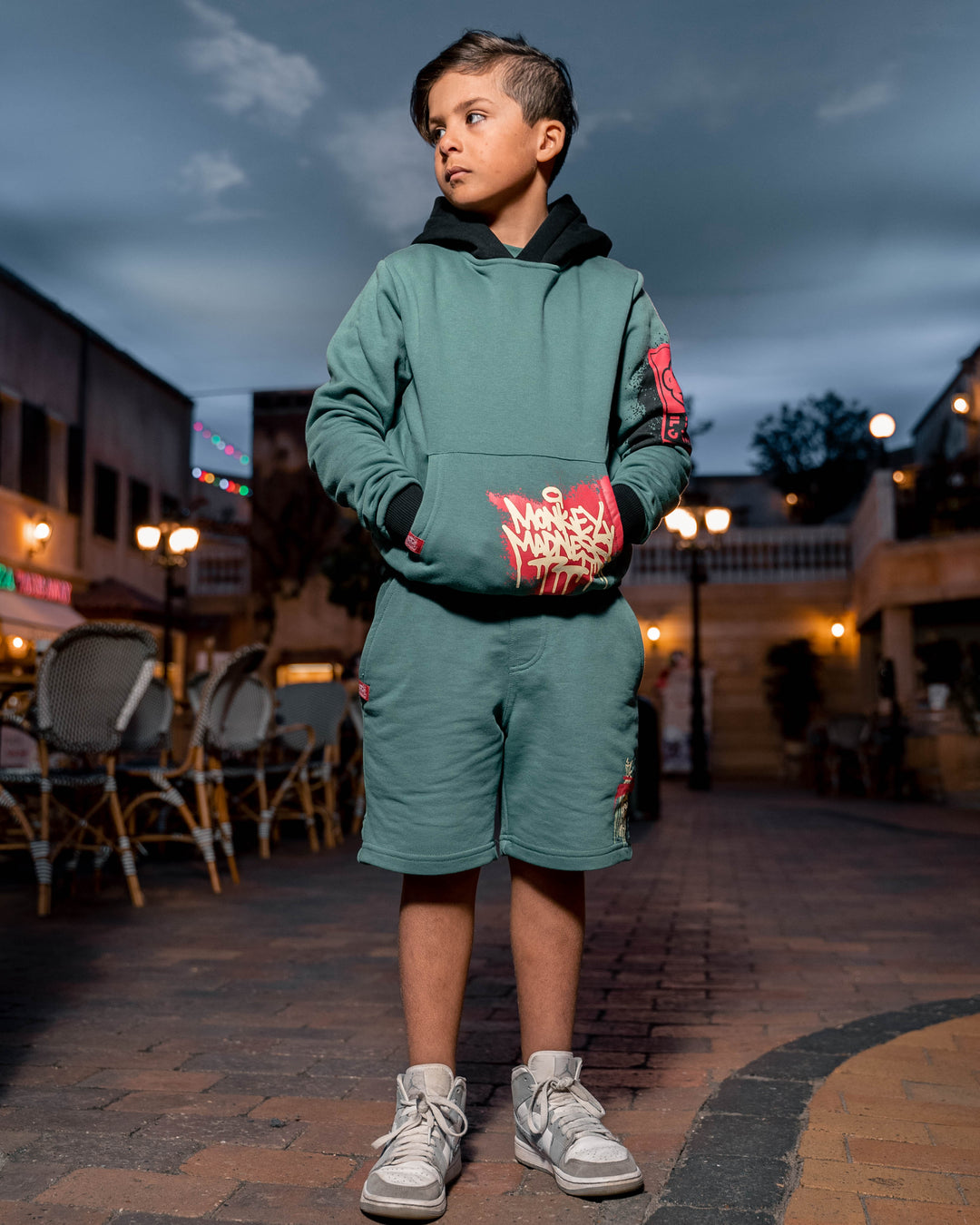 FirstGrade "GRAFFITI" Hoodie - Dragons Green