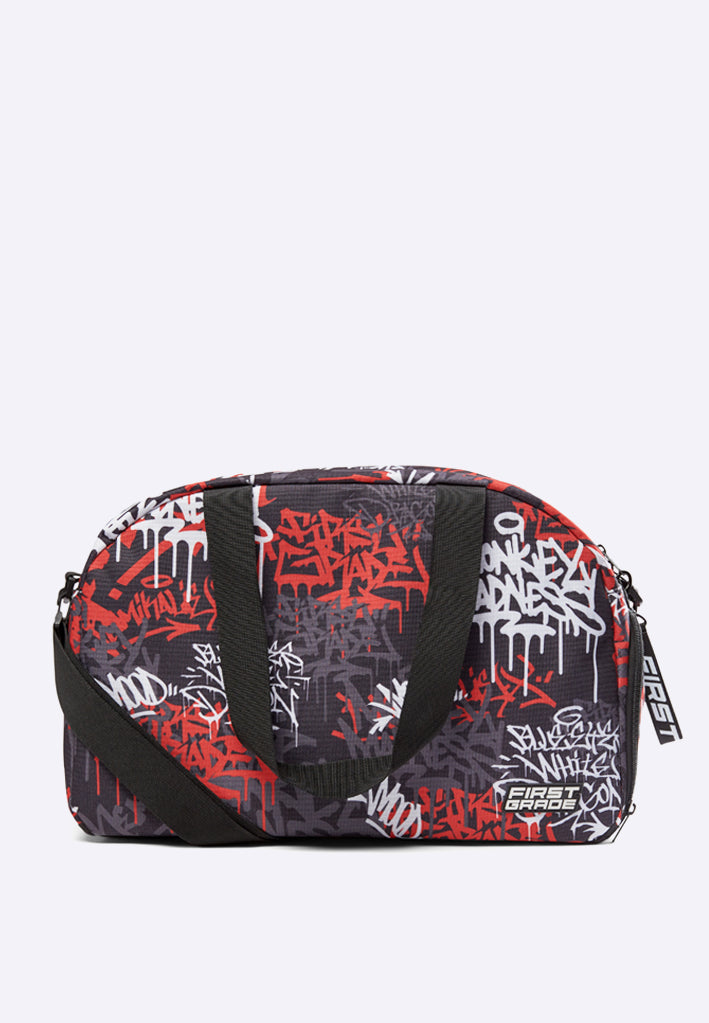 FIRST GRADE "GRAFFITI" 🔥 SPORTS BAG BLACK