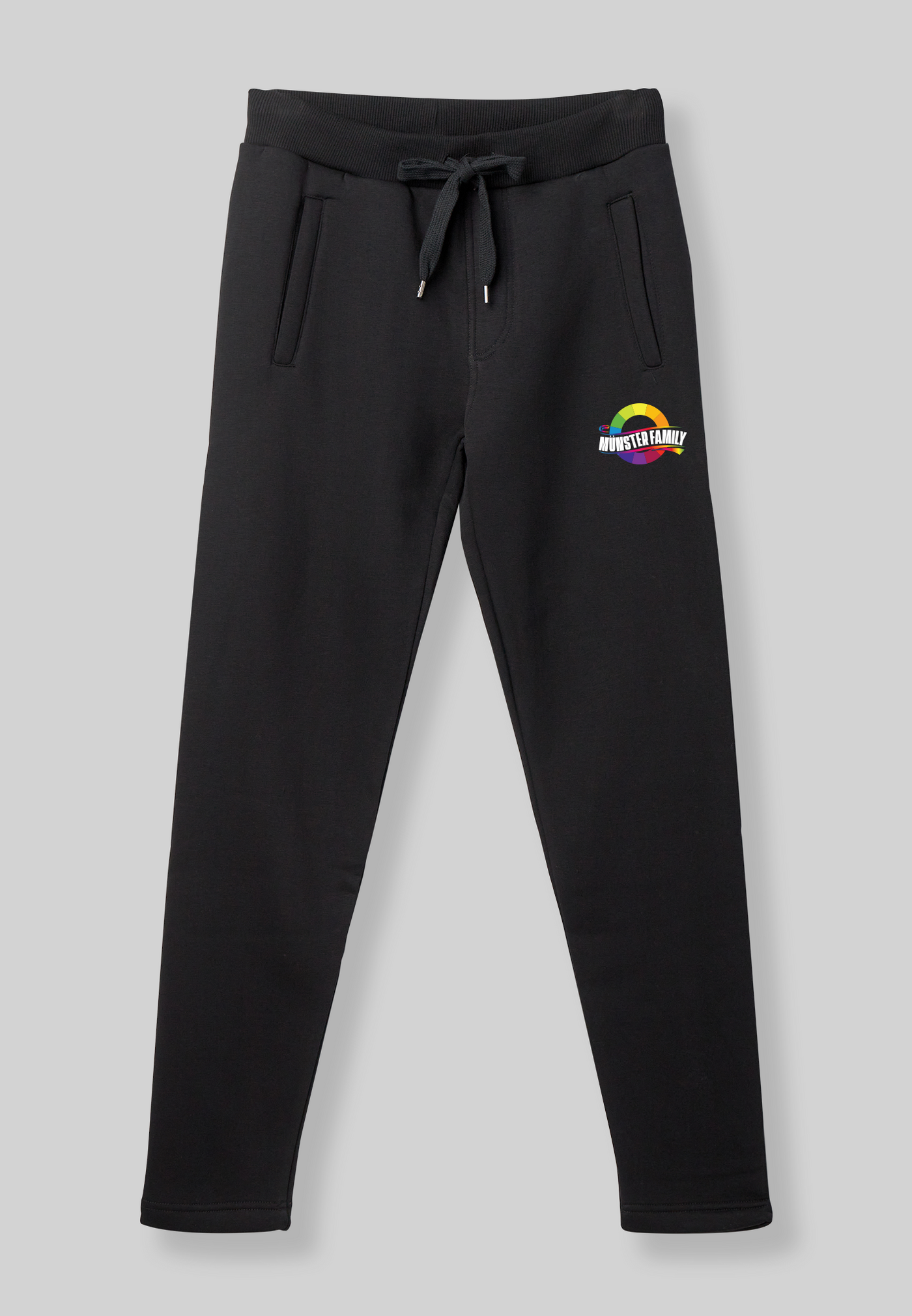 Familien Münster - Small logo - Black sweatpants