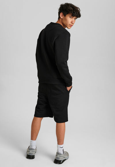 FirstGrade CLUB Shorts Black / TEXT